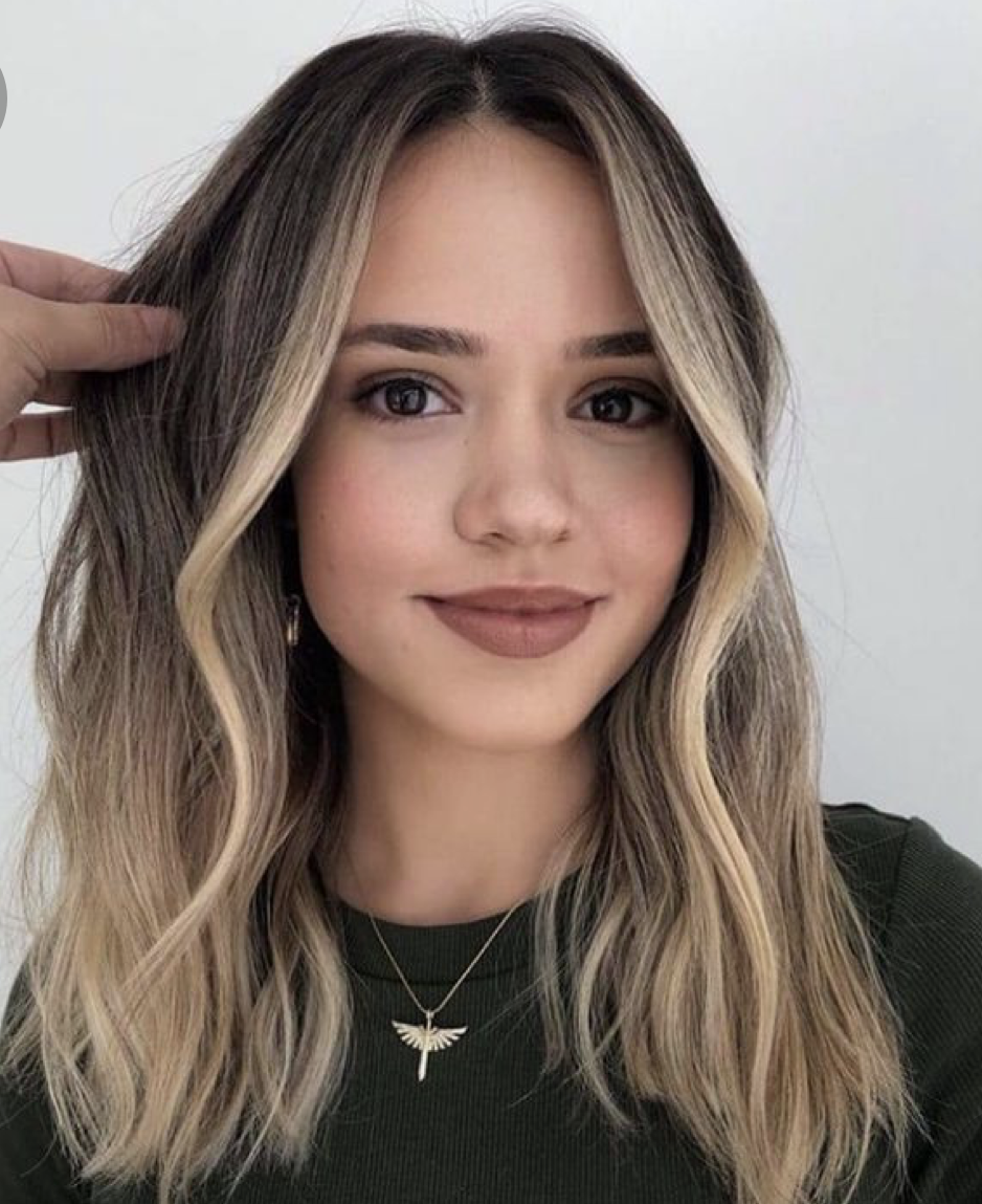 Осветленные пряди