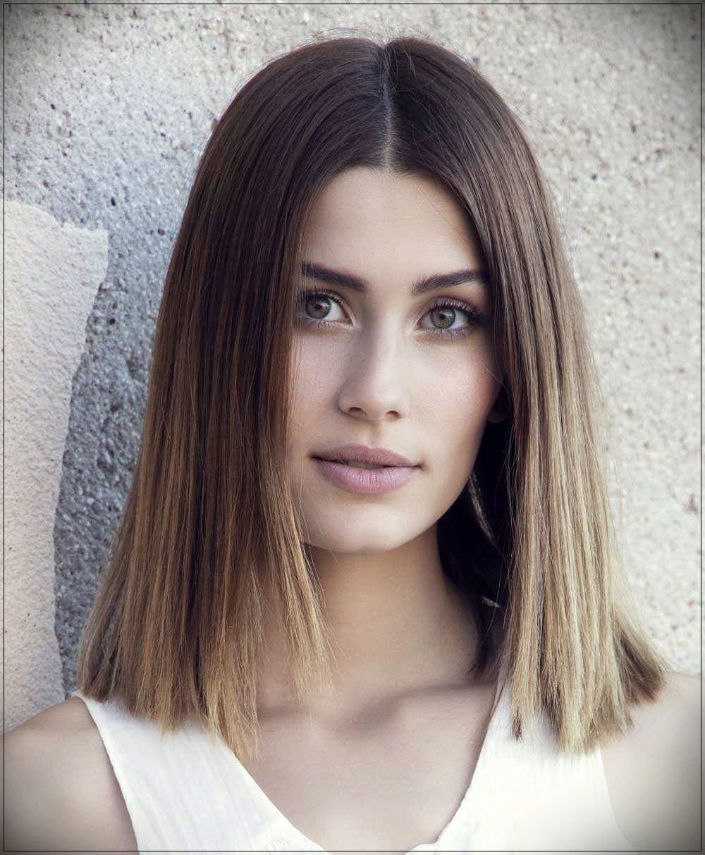 Каре Блант Боб 2020 шатенка