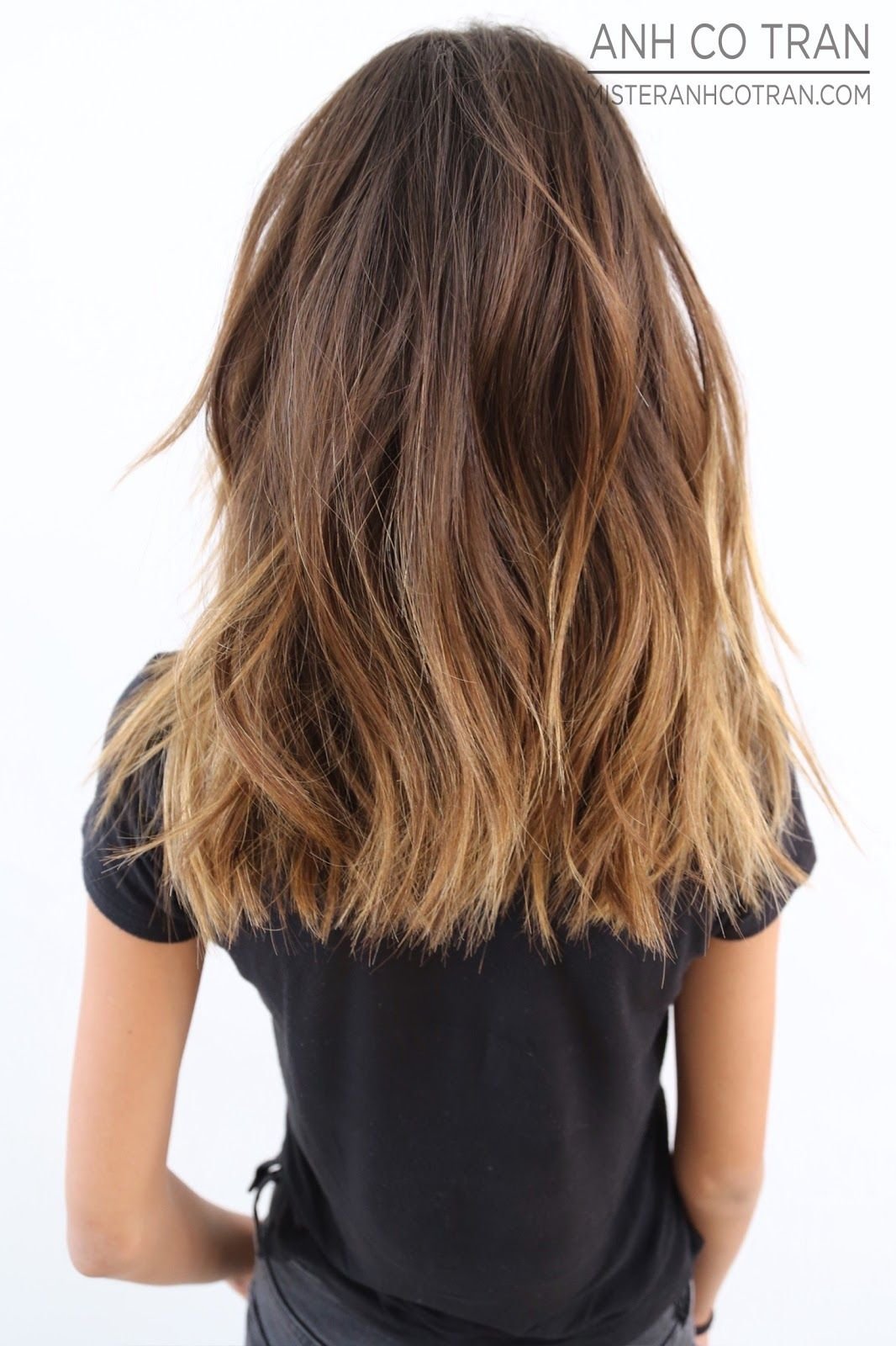 Стрижка до лопаток