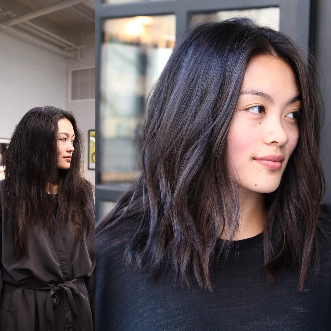 Стрижка до лопаток