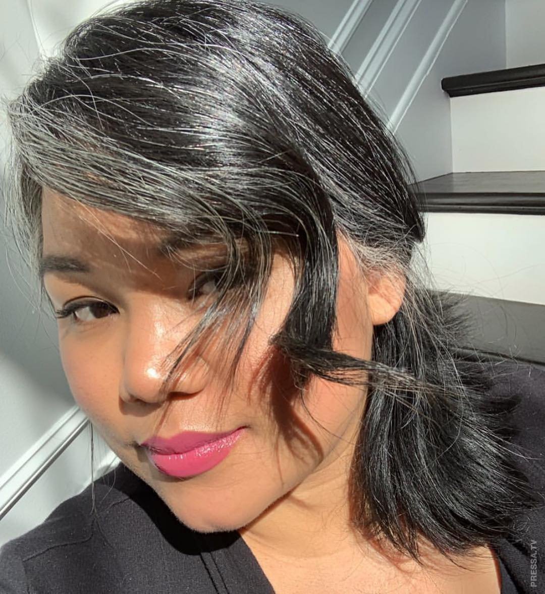 Прически на Седые волосы