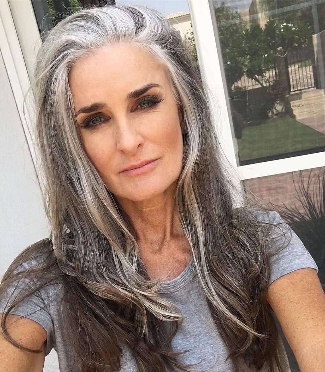 Окрашивание седины