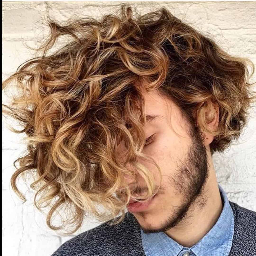 Мужские стрижки на волнистые волосы