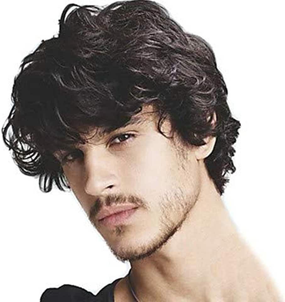 Вьющиеся мужские волосы длинные