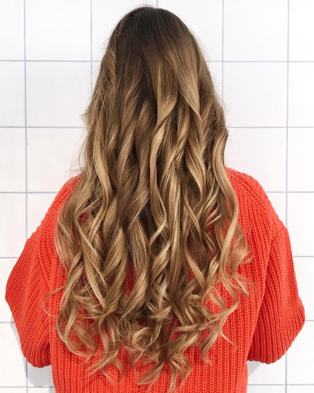 Накрученные волосы