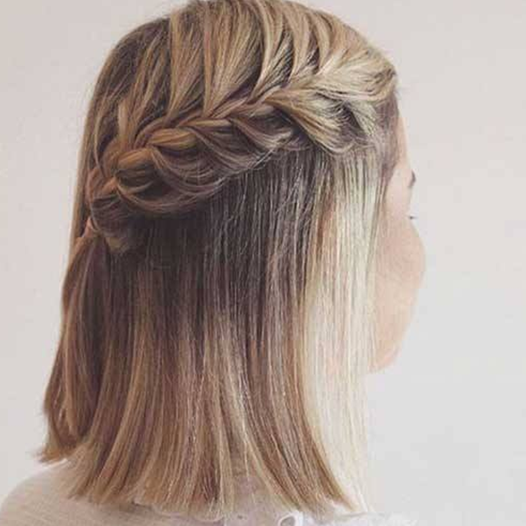 Косичка колосок