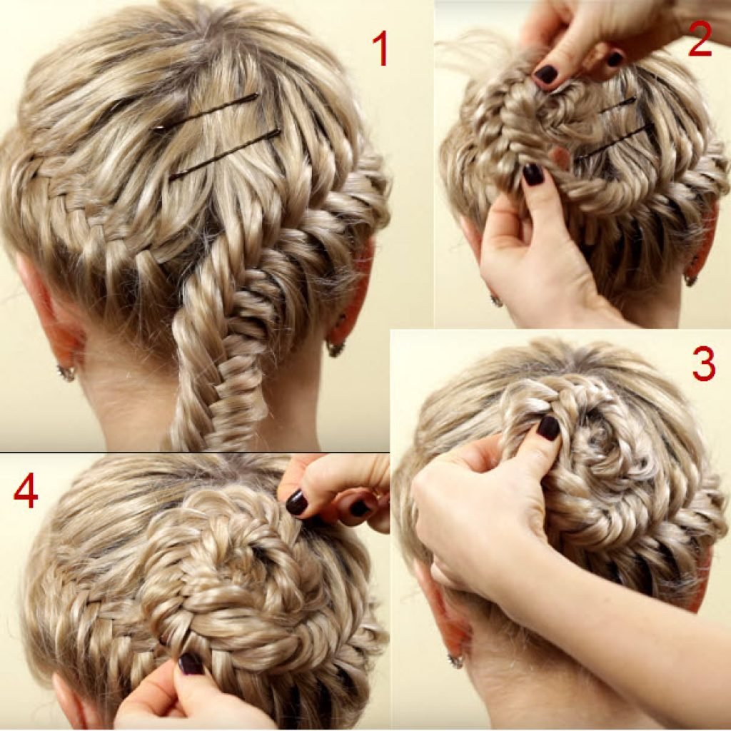 Колосок рыбий хвост как плести