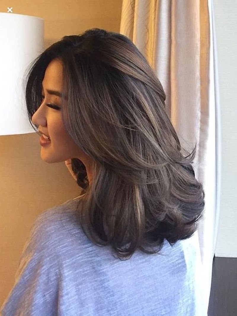 Каскад на волосы ниже плеч