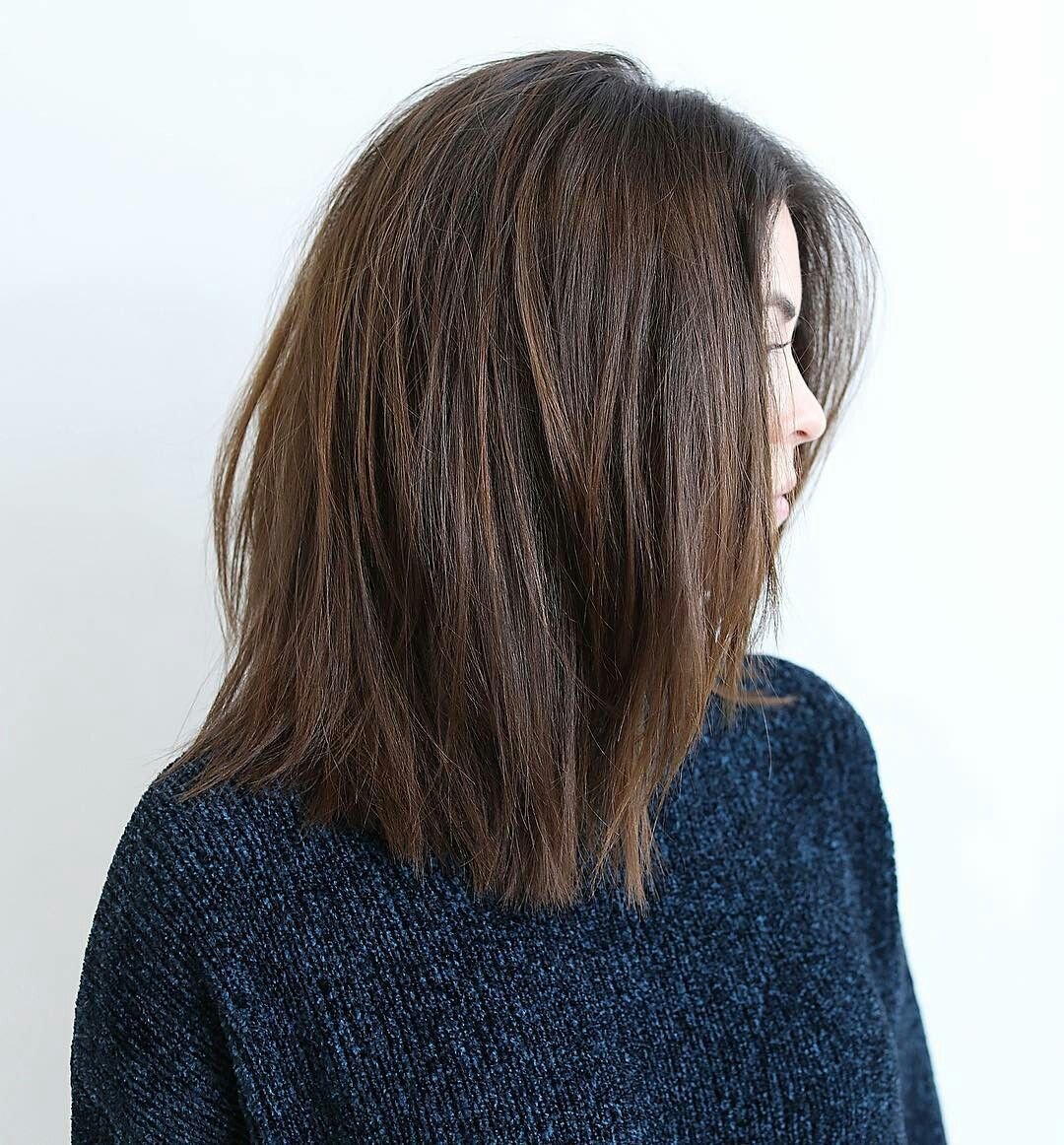 Короткие средние и длинные волосы