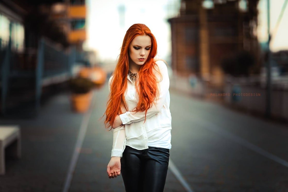 Рыжеволосая Катрин кюн