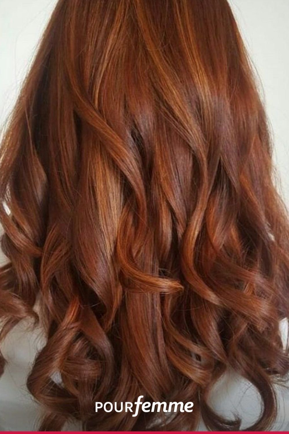 Медно каштановые волосы