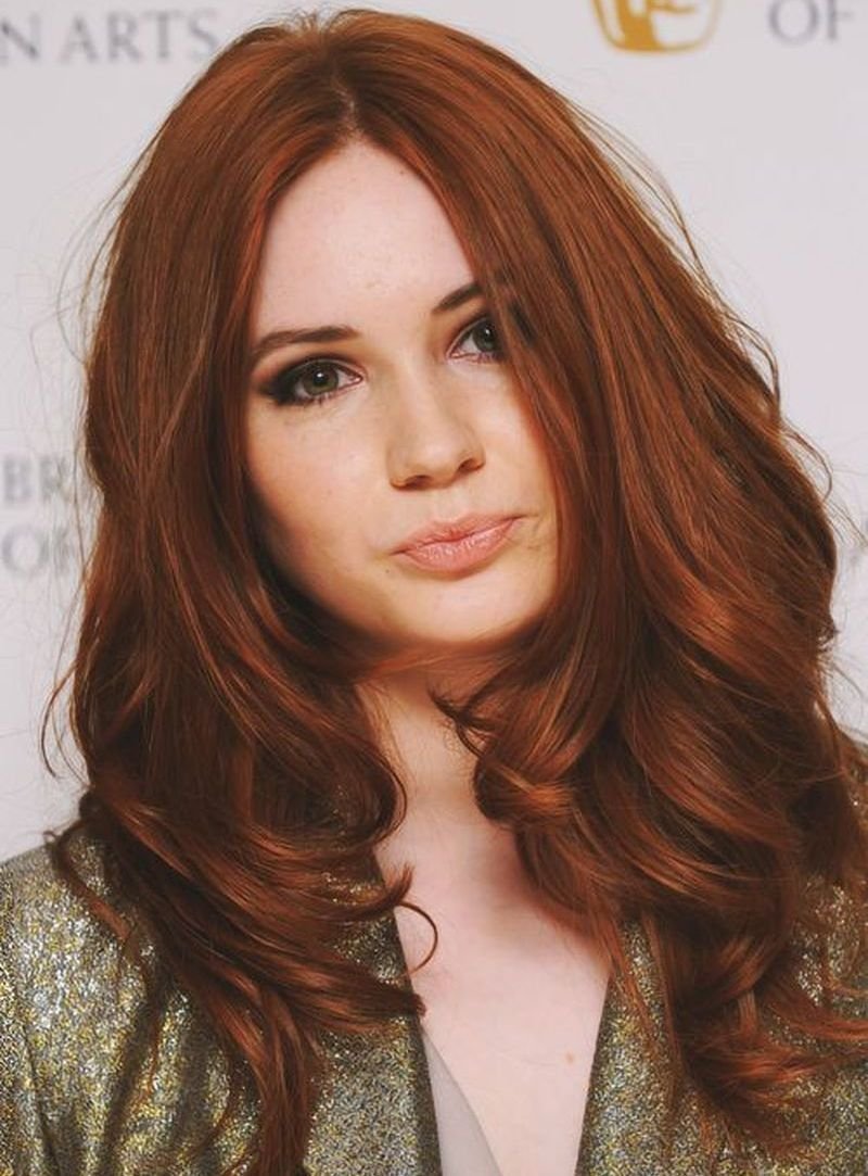 Карамельно коричневый цвет волос