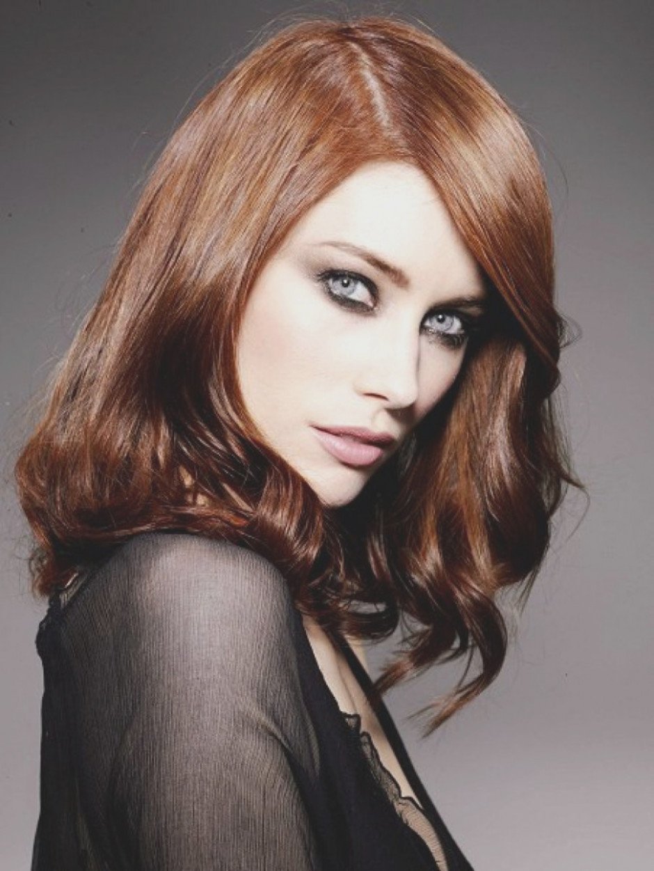 Окрашивание в темно рыжий цвет