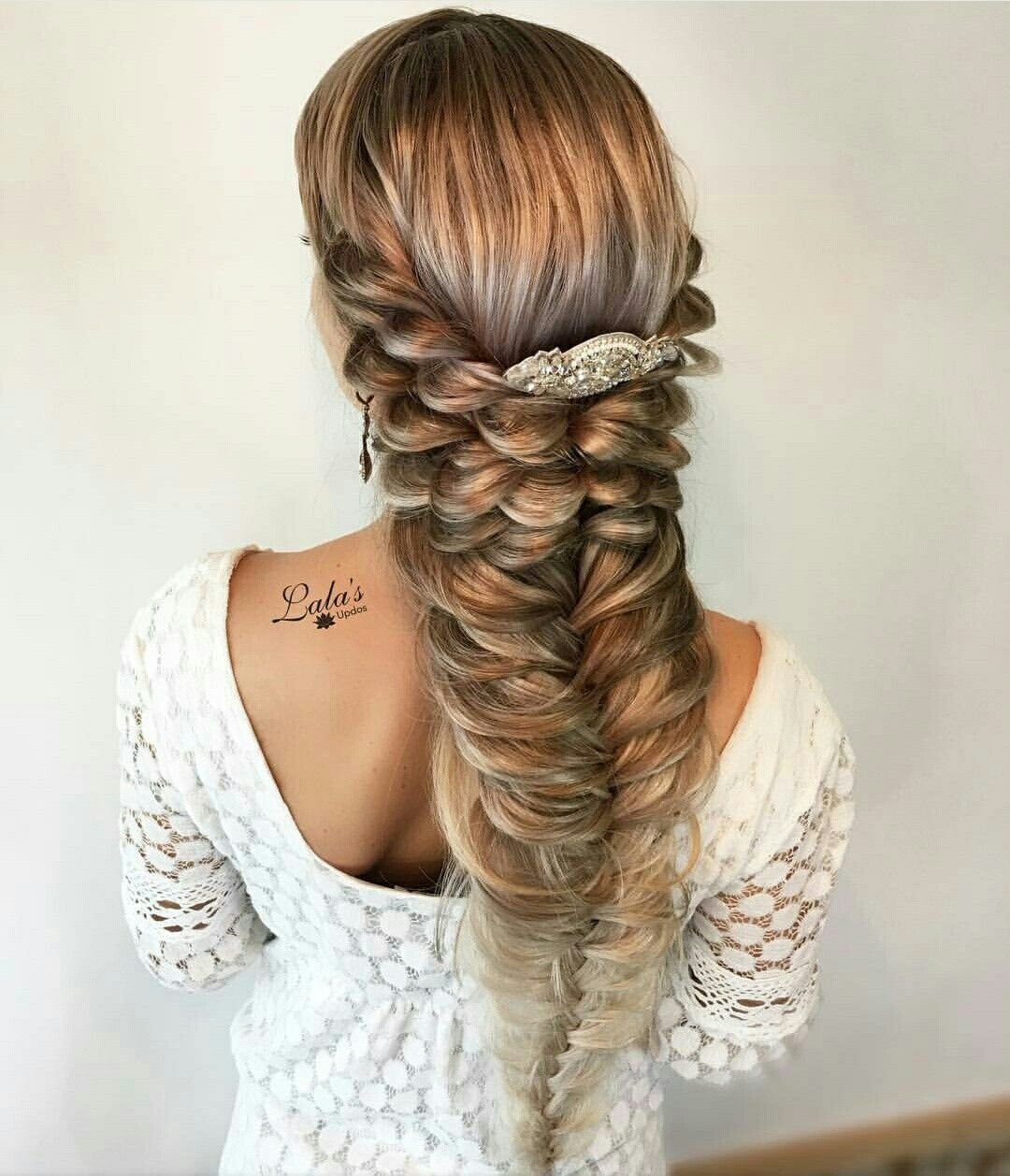 Причёски с косами на длинные волосы