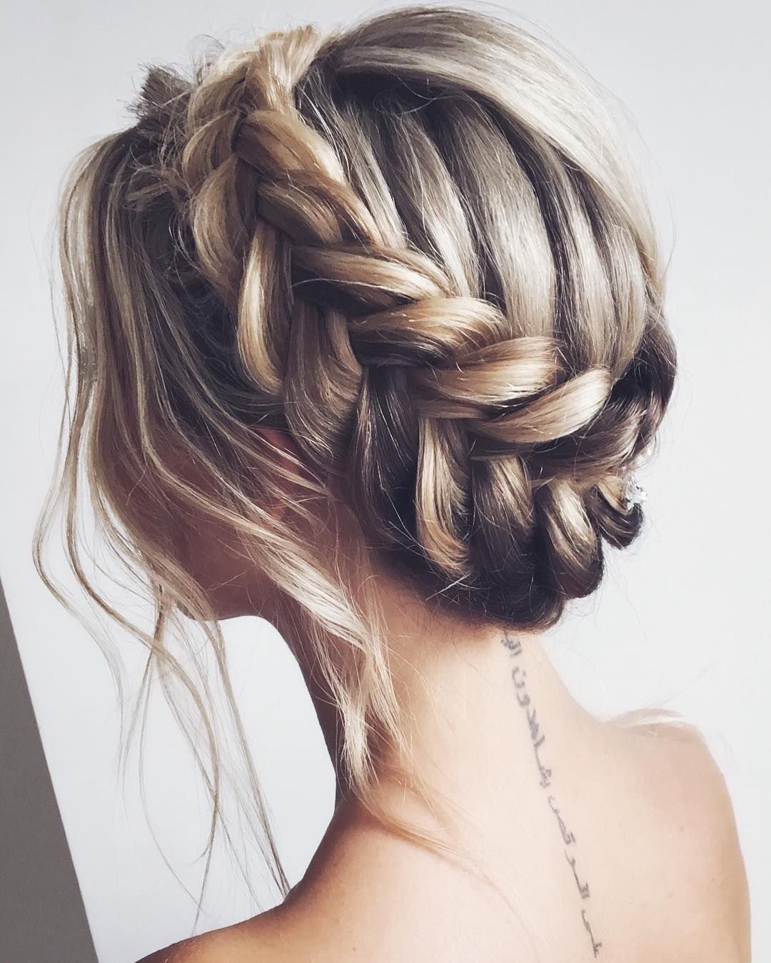 Причёски косы на средние волосы