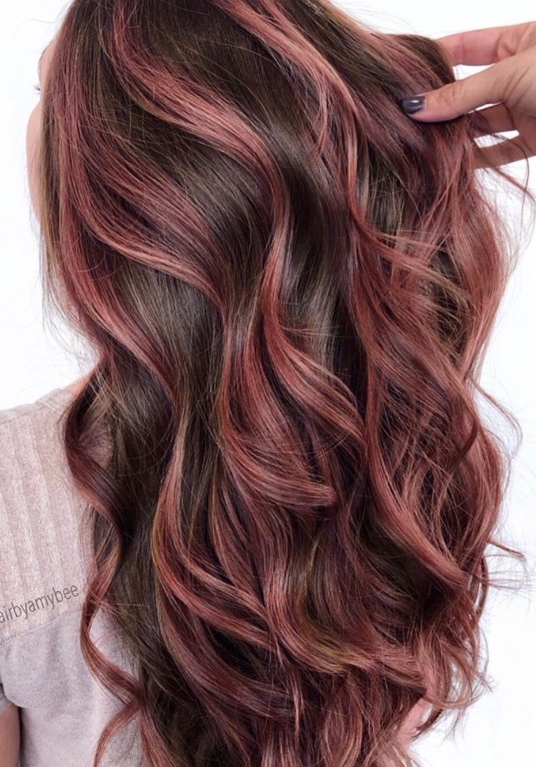 Мелирования на длинные волосы