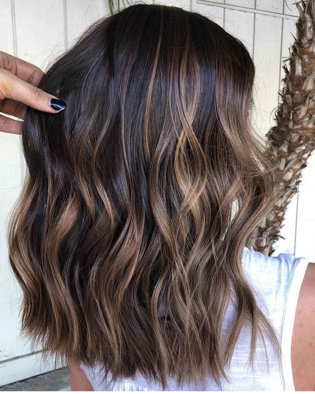 Шатуш балаяж омбре на прямые волосы