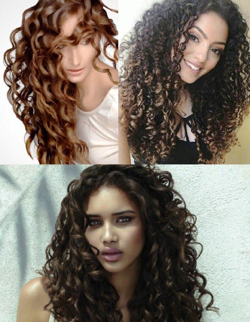 Завивка на длинные волосы