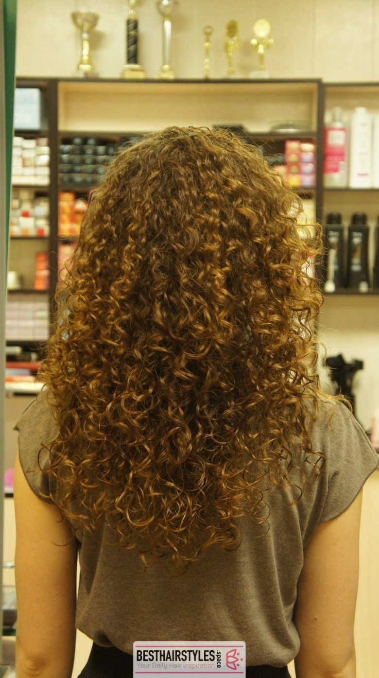 Завивка афро кудри