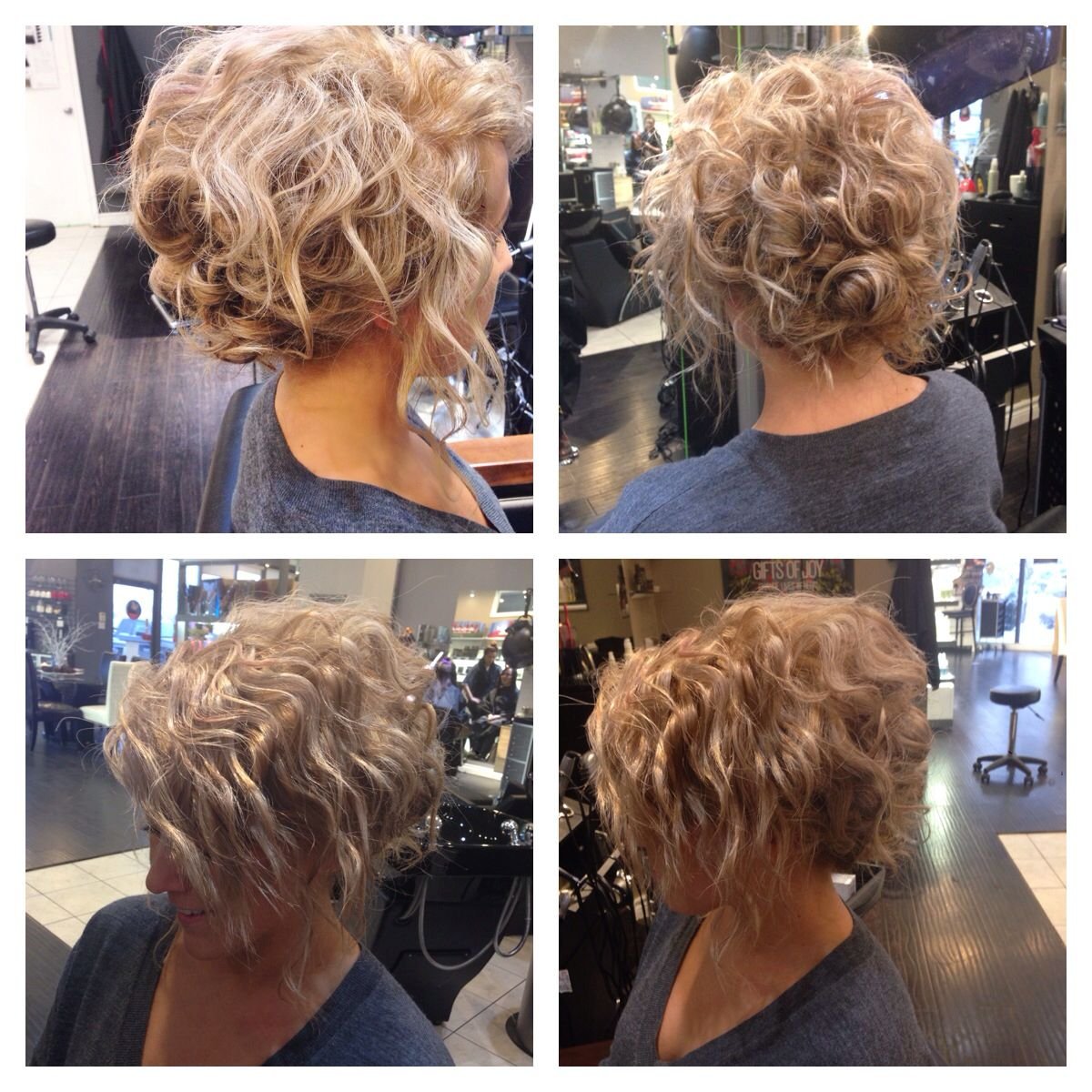 Биозавивка на Боб каре до и после