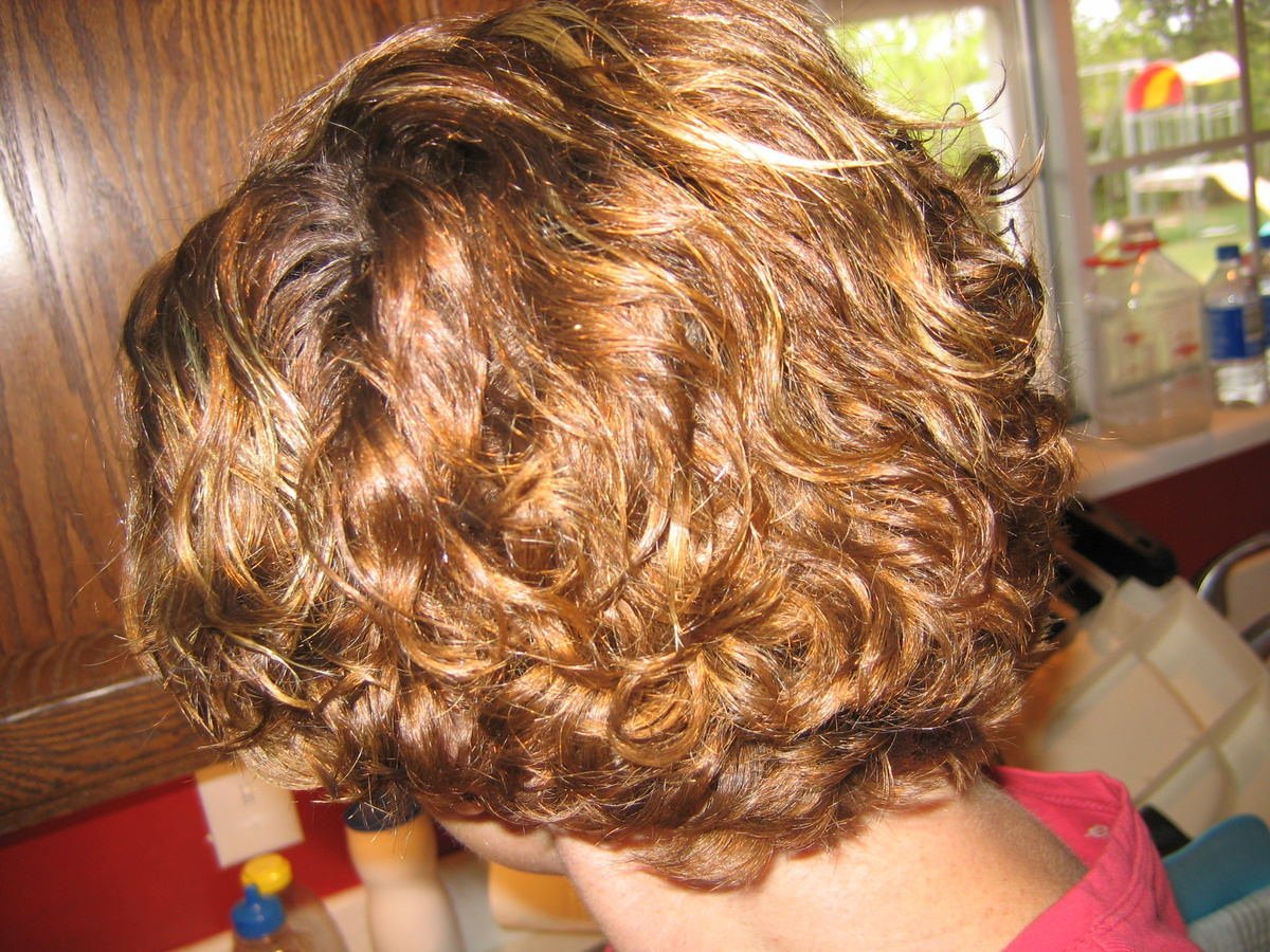 Завивка волос Карвинг на короткие