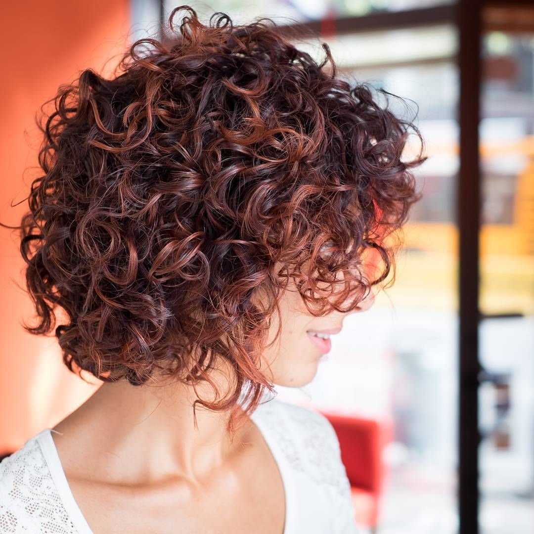 Биозавивка волос мелкие локоны