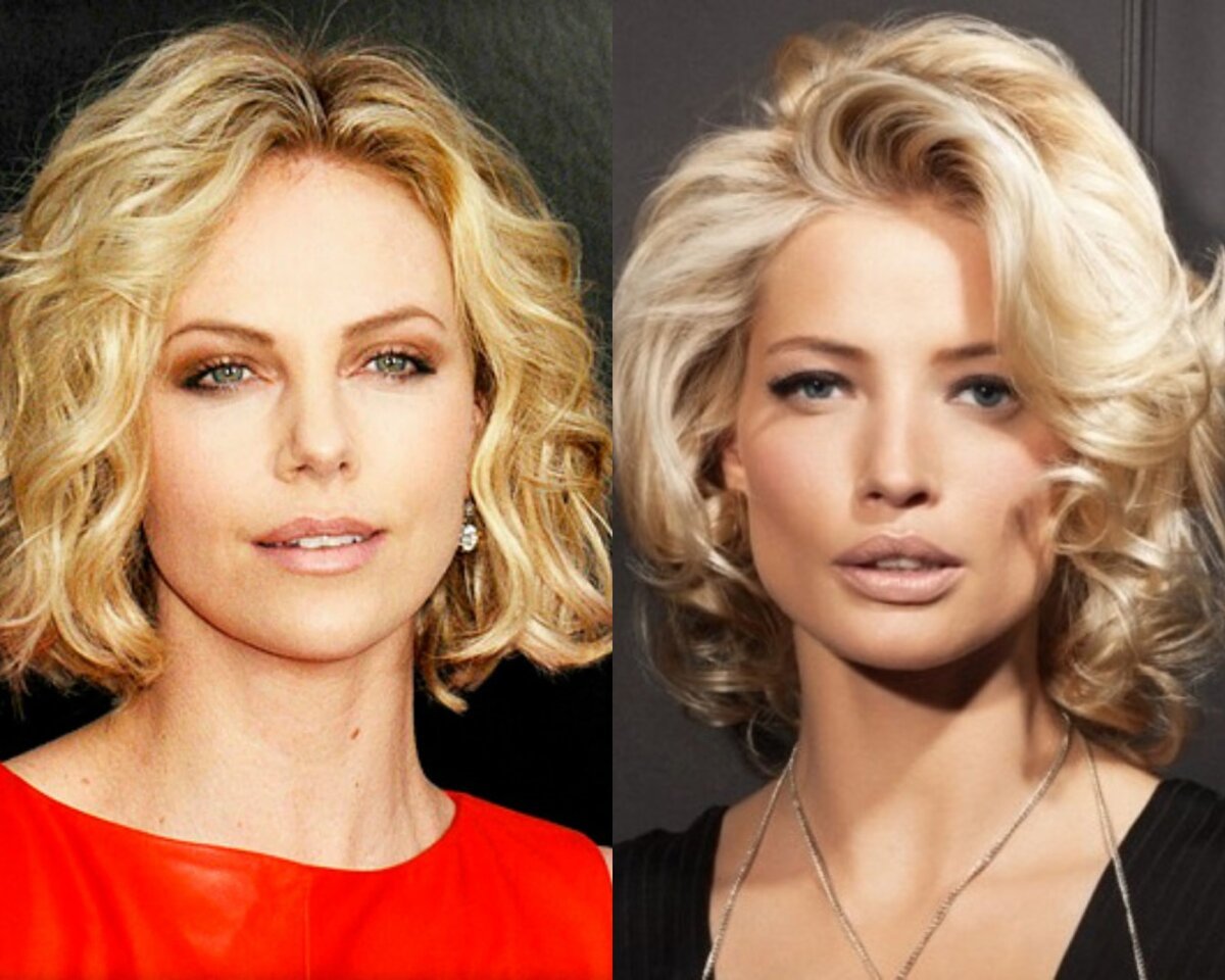 Кудри на короткие волосы