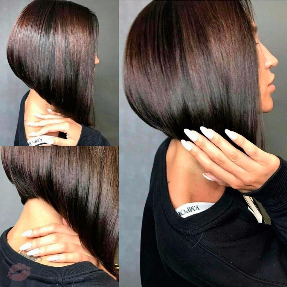 «Боб» или «Боб-каре» с удлиненными прядями.