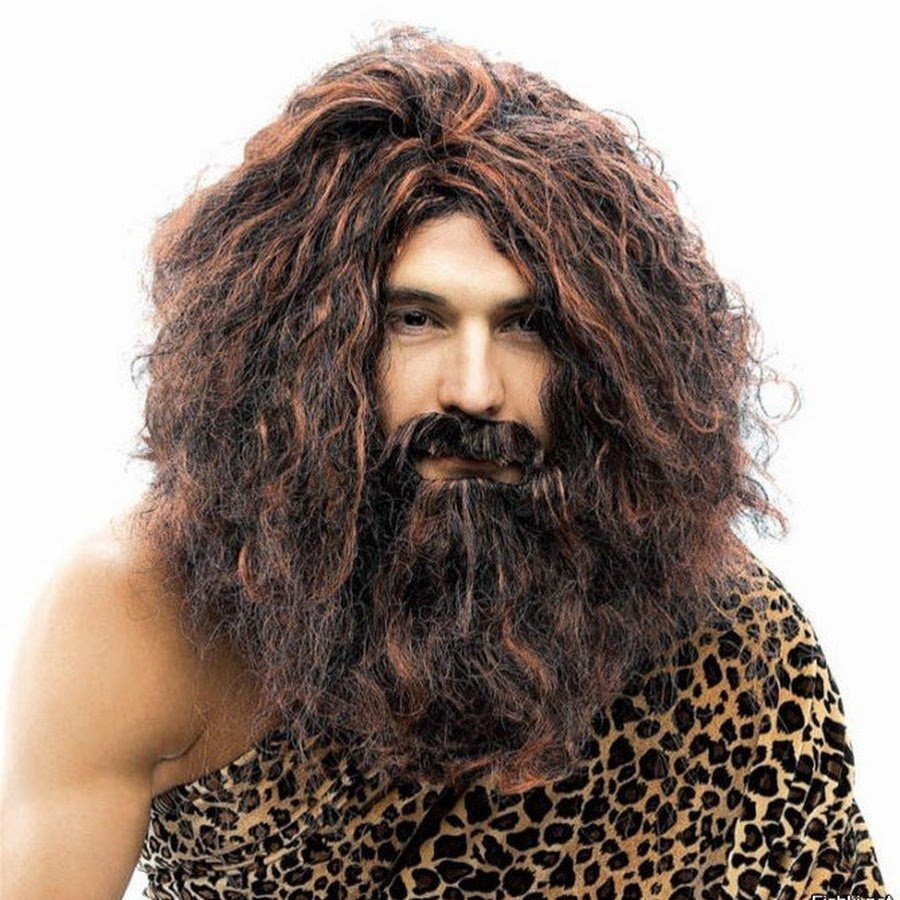 Заросший парень