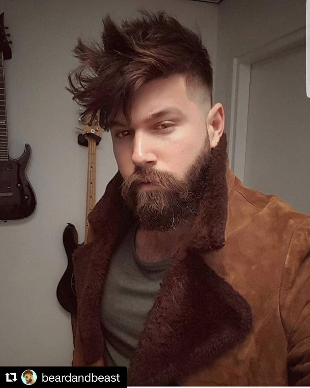 Лохматая прическа у мужчин