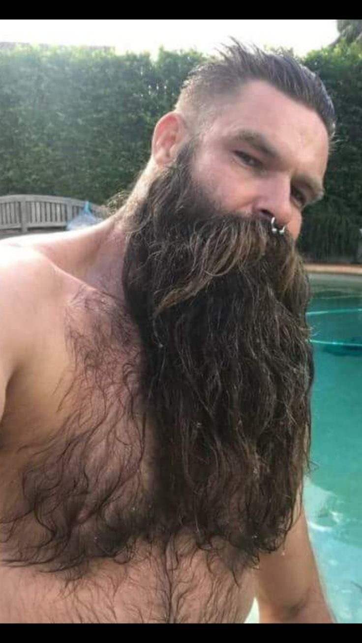 Волосатый бородатый