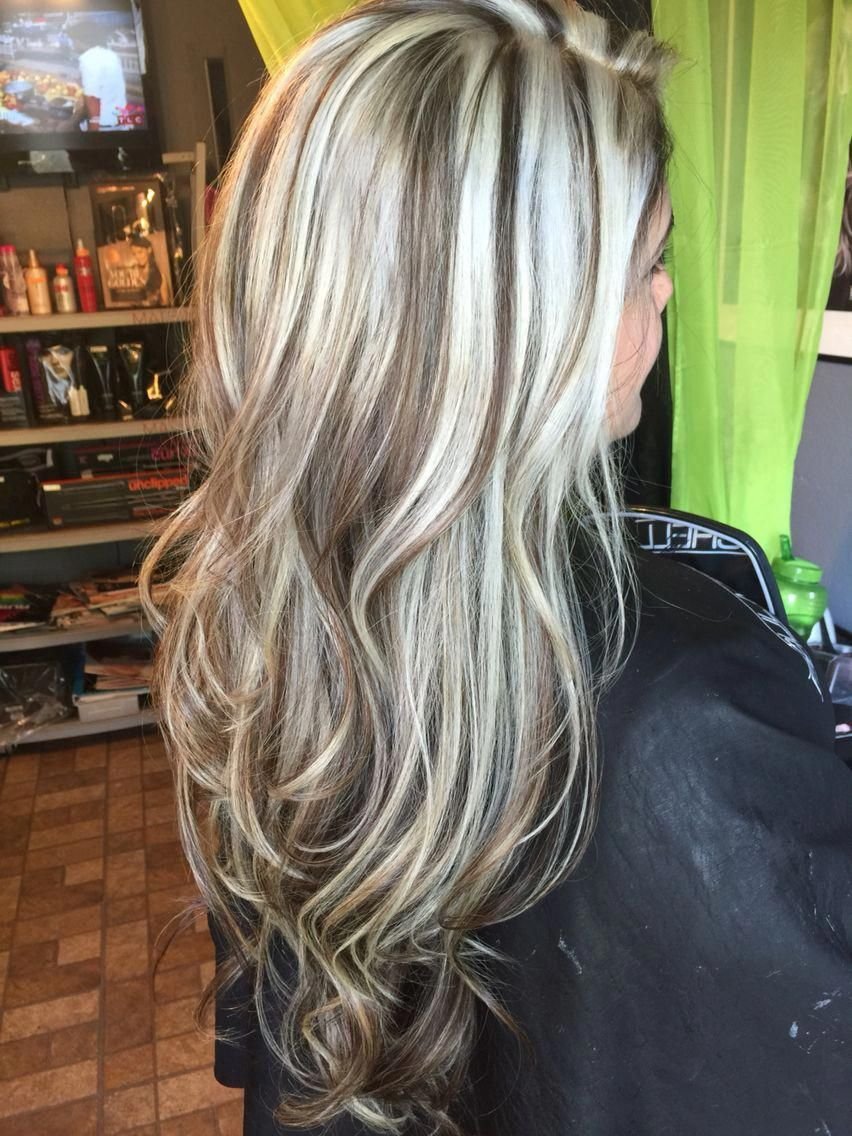 Балаяж омбре блонд