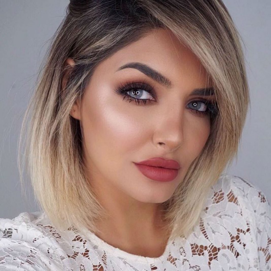 Омбре на Боб каре