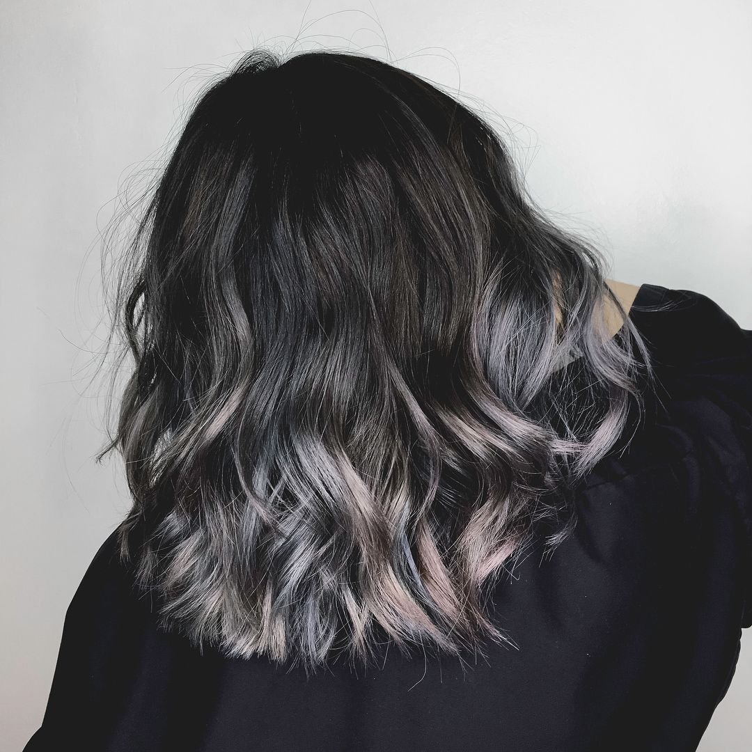 Grey Balayage