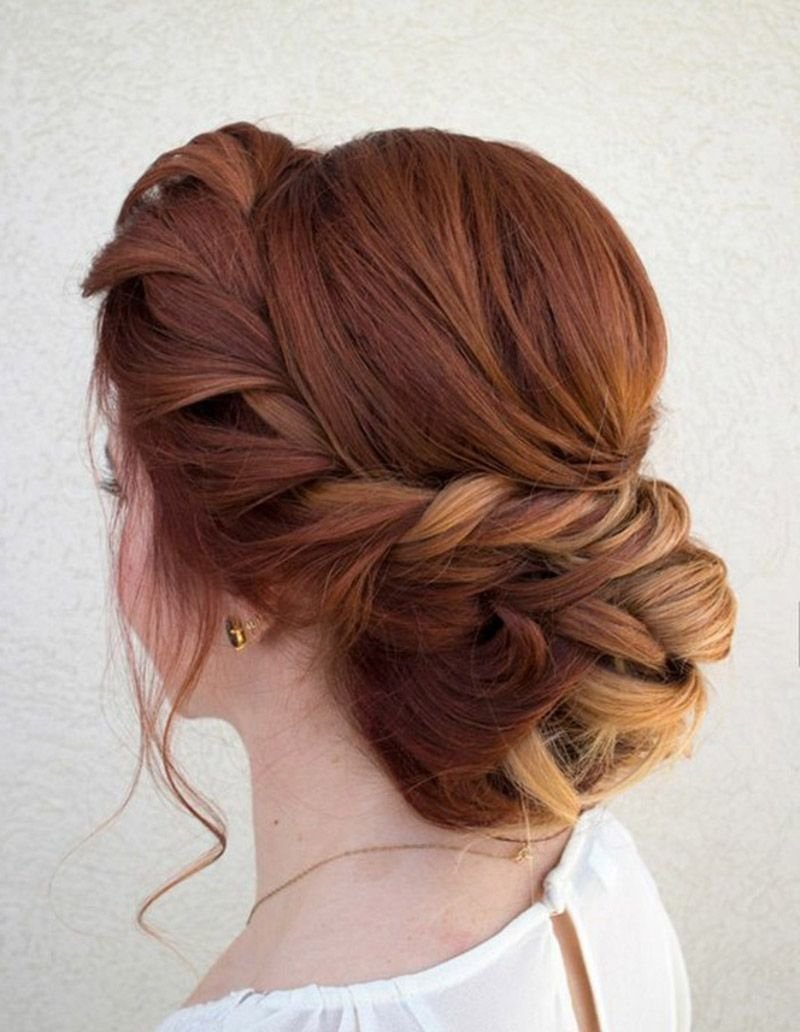 Прическа пучок