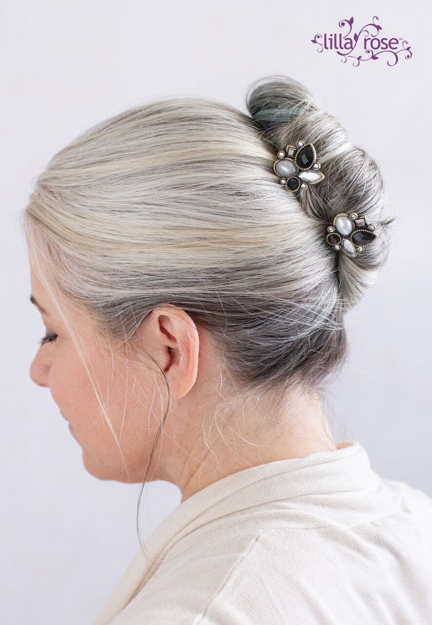 Пучок седых волос