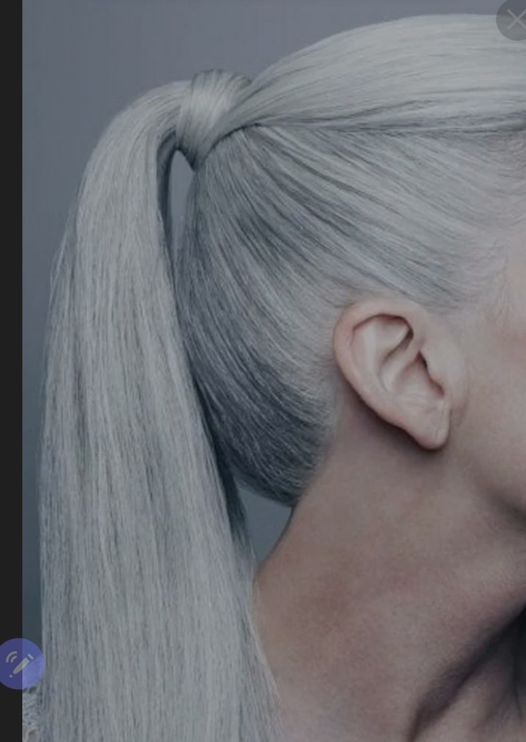 Пепельные волосы хвост мужской