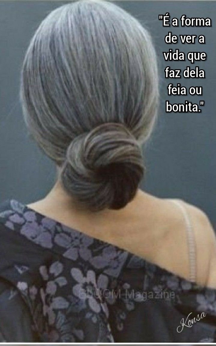 Пучок седых волос