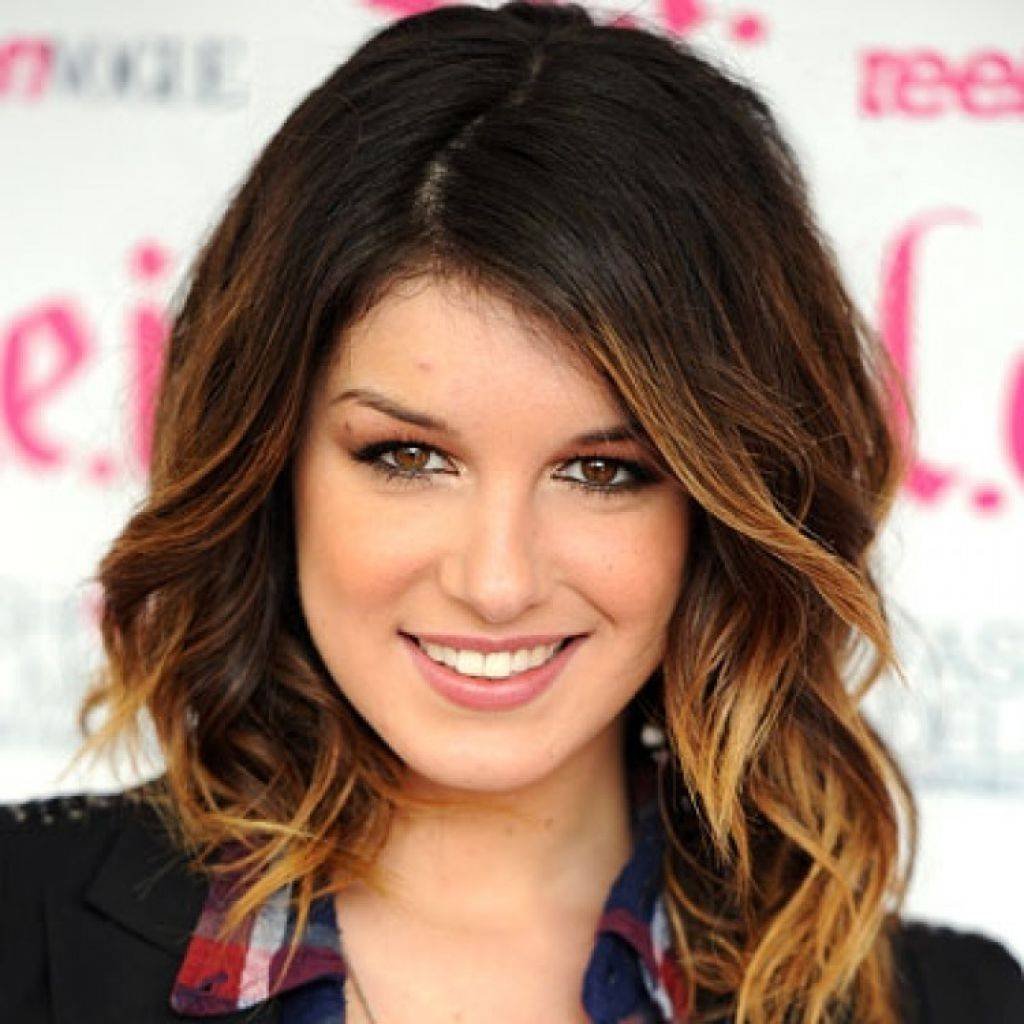 Мелирование Каскад шатен