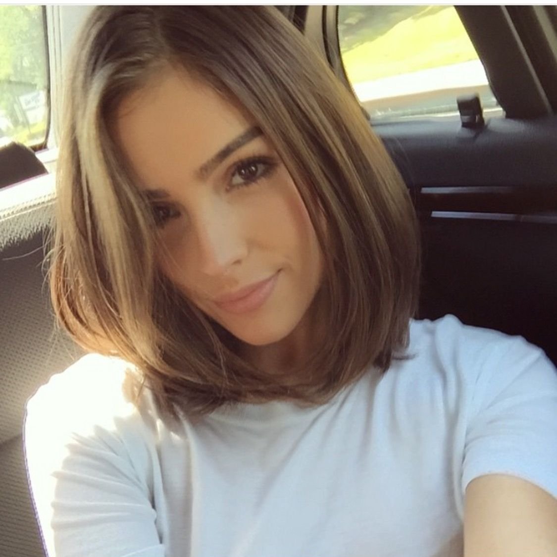 Шатуш балаяж на темные каре