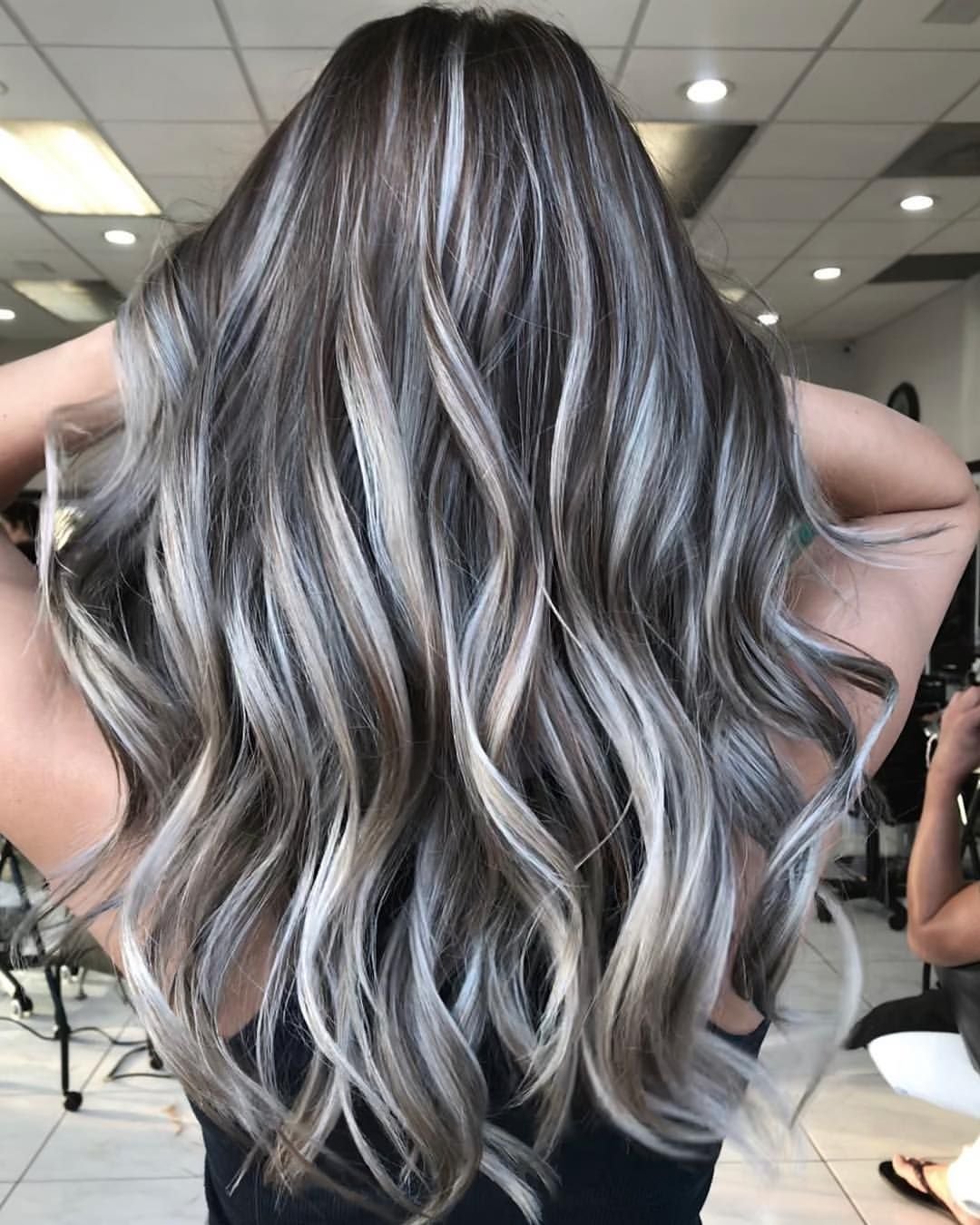 Седой балаяж