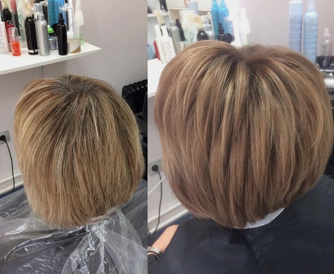 Ботокс на короткие волосы