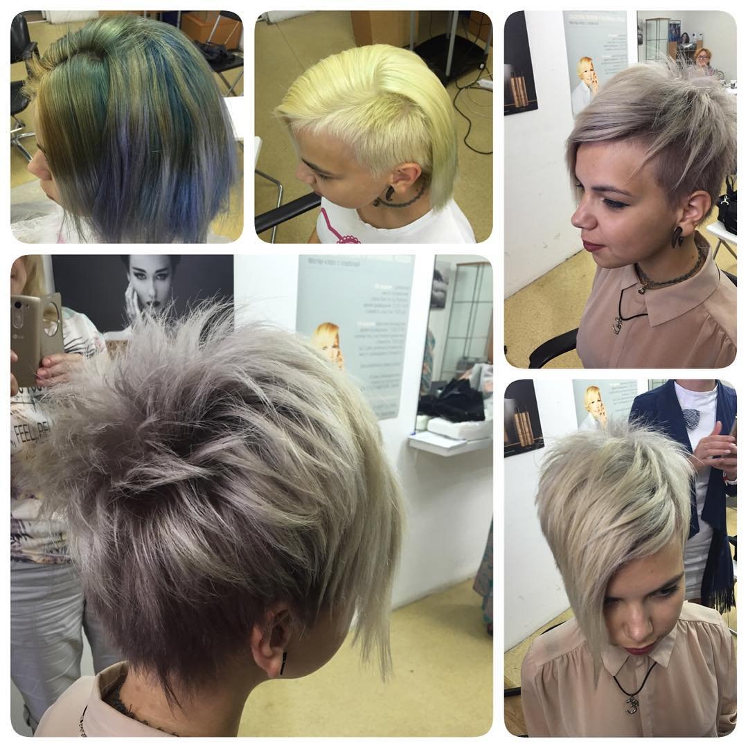 Стрижка Боб градуированный на короткие волосы 2022