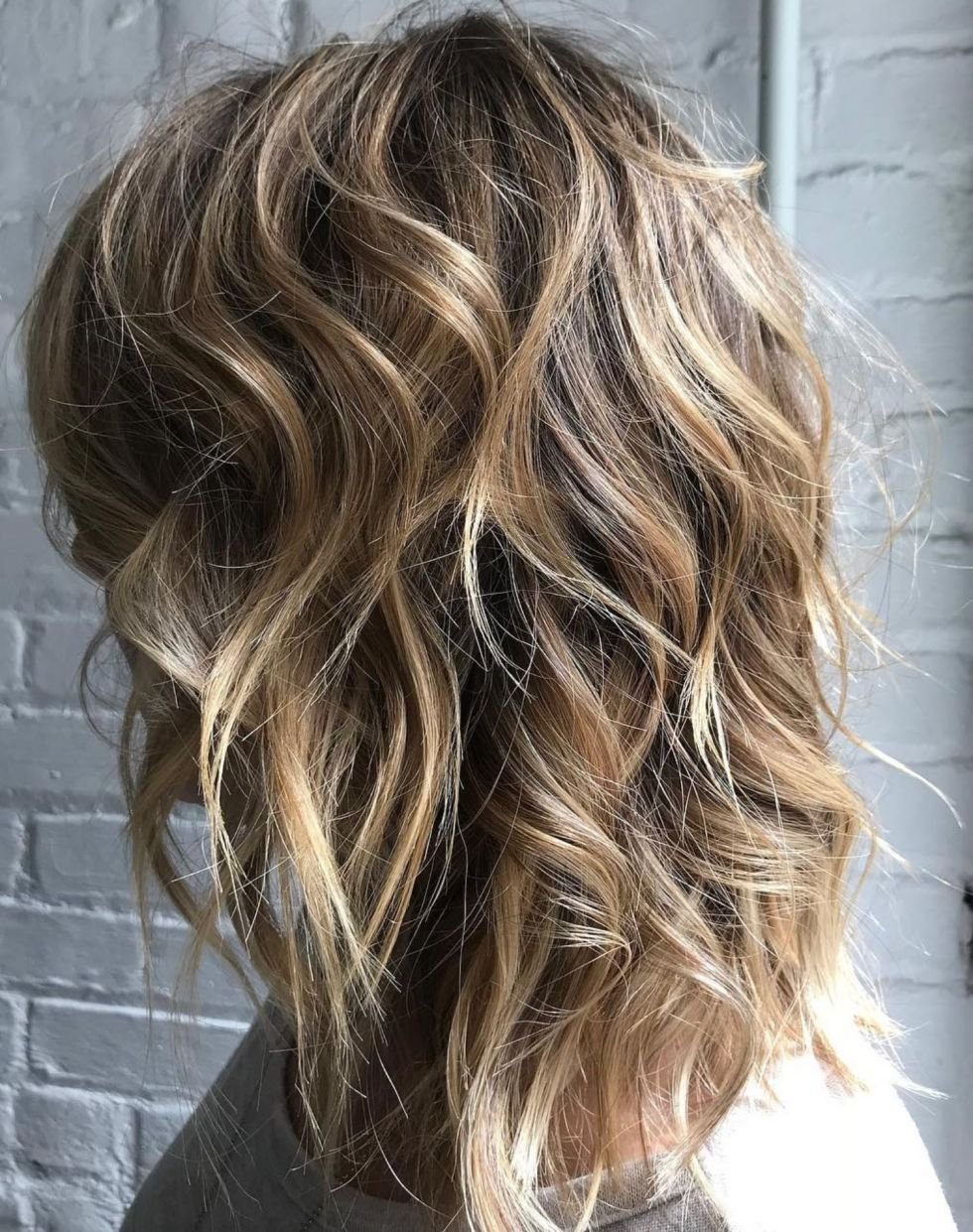 Мелирование на кудрявые волосы