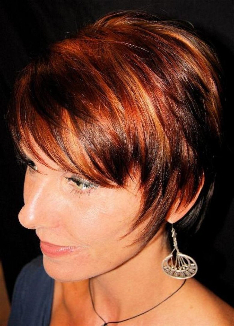 Мелирование на шапочку на короткие волосы