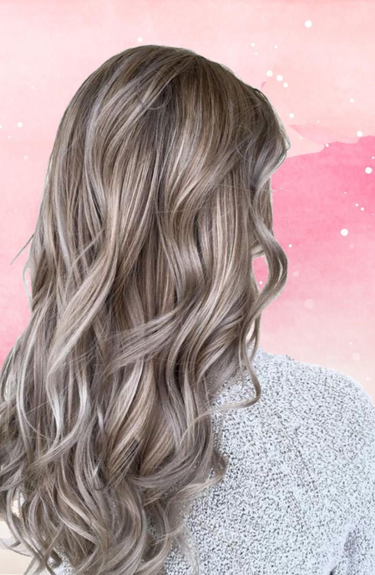 Пепельное мелирование на Каскад