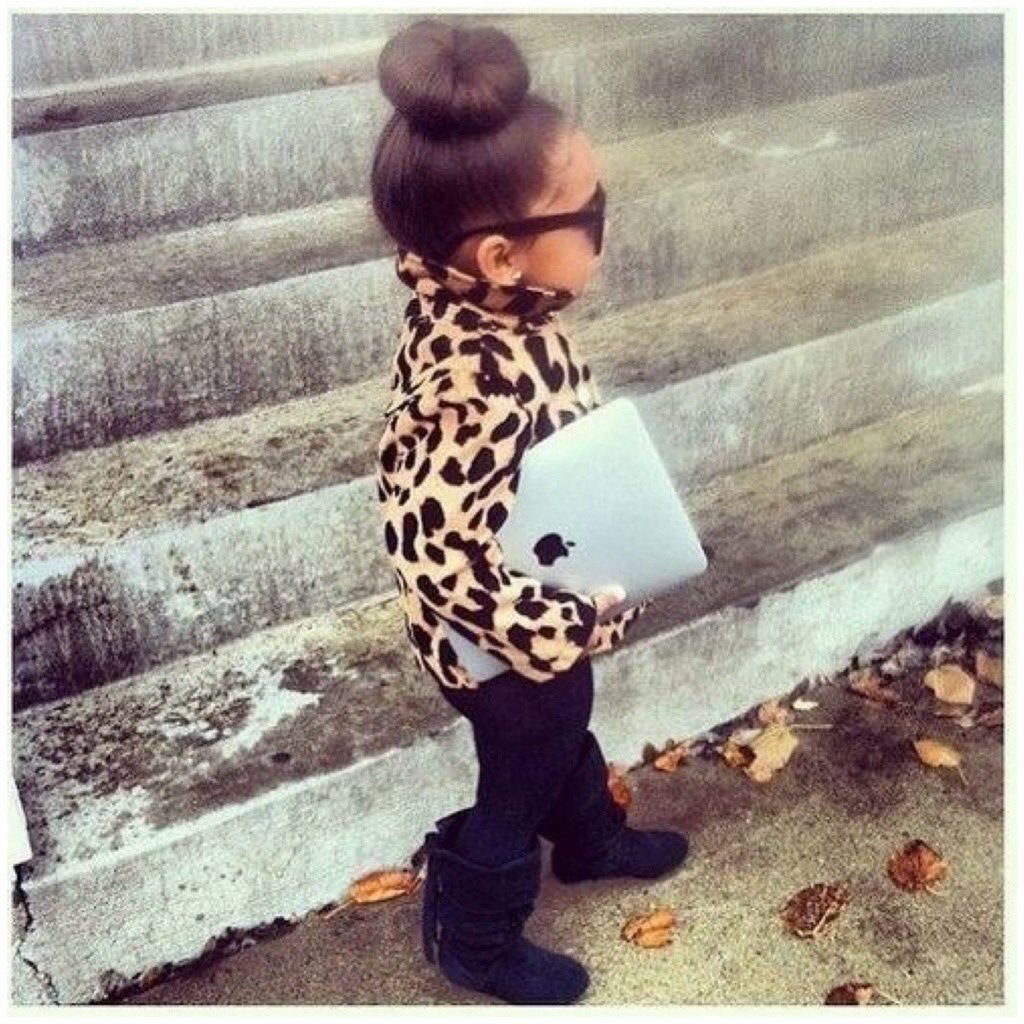 Крутые маленькие дети девочки