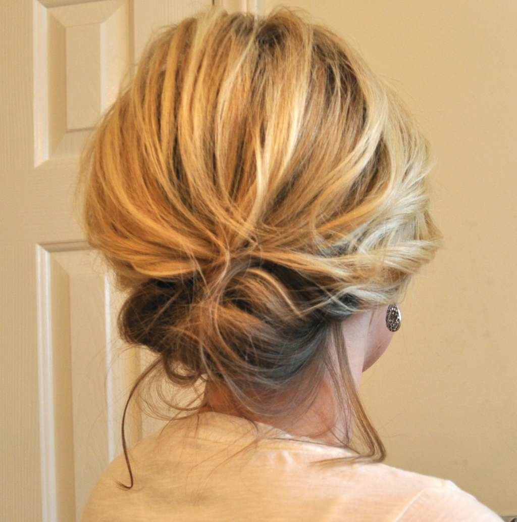 Прическа на короткие волосы на торжество