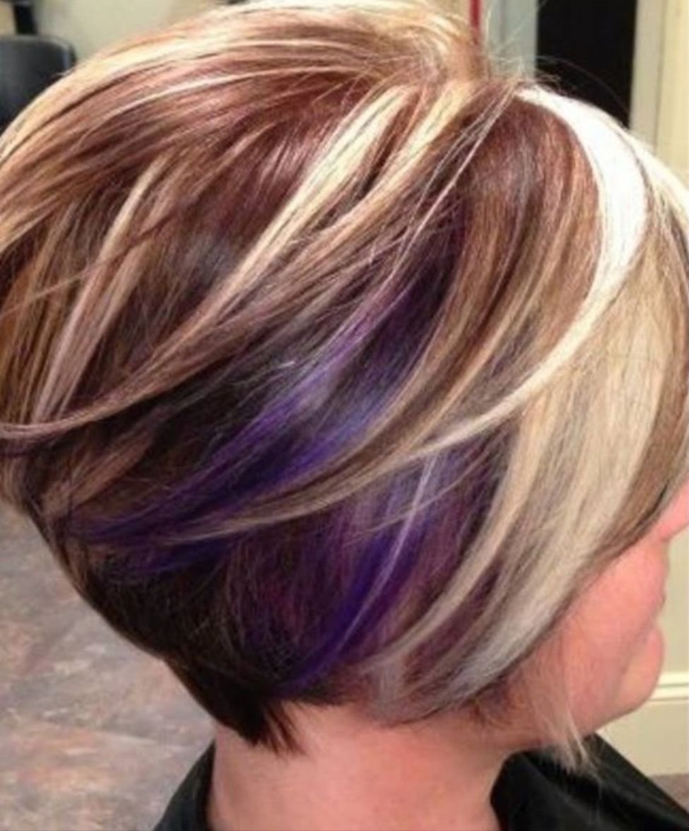 Колорирование на короткие волосы