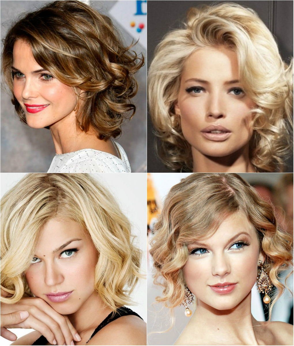 Прическа Локоны на каре